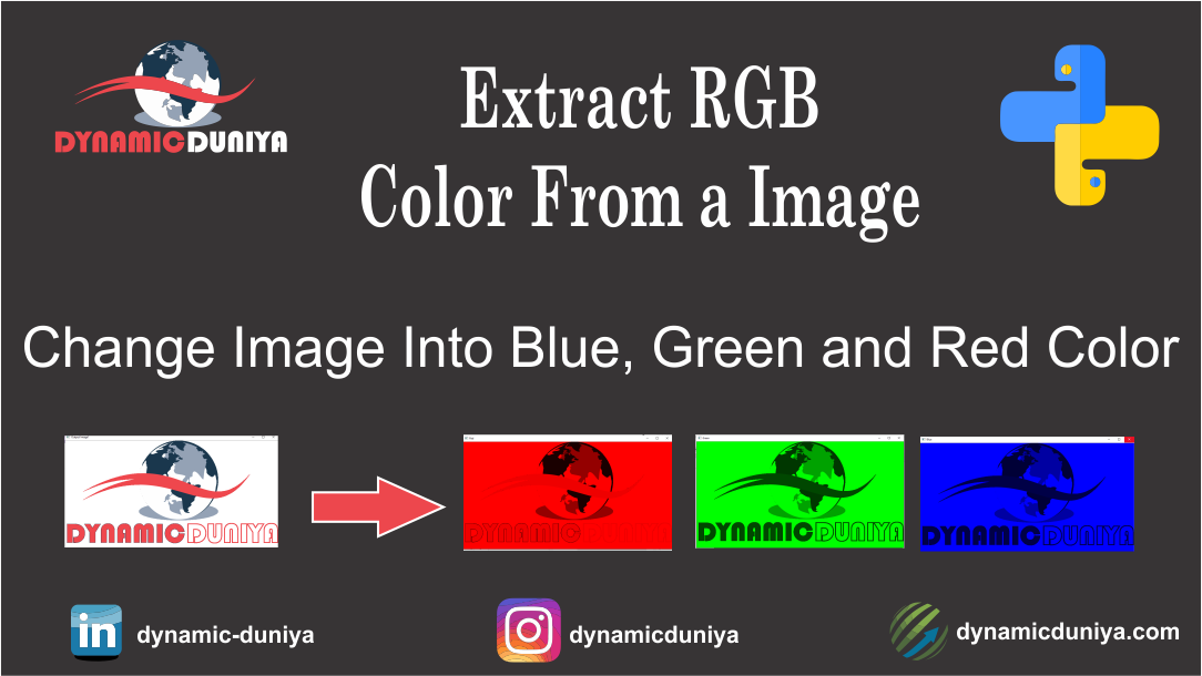 Extract RGB Color From a Image Using CV2