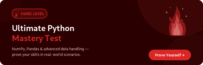 Ultimate Python Mastery Test