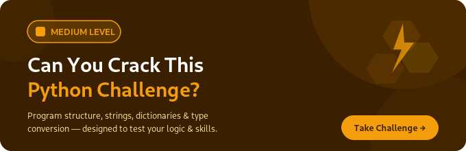 Can You Crack This Python Challenge?