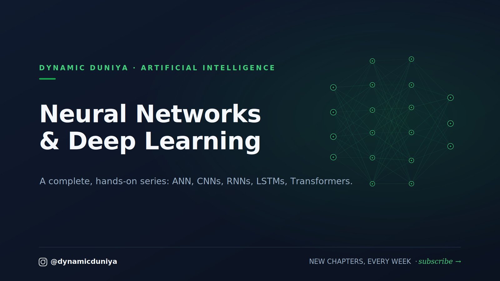 Neural Networks & Deep Learning